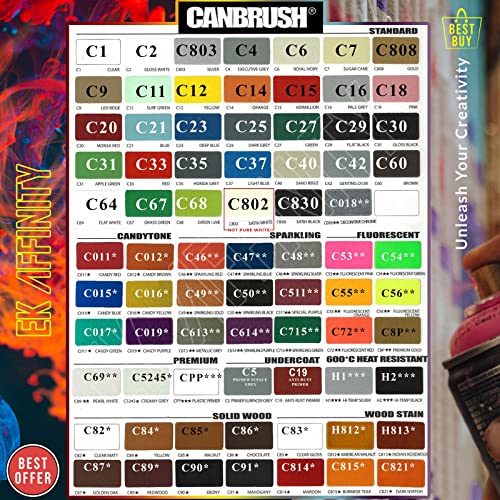 Canbrush Spray Paint for Metal Plastic and Wood - Bargain Genie