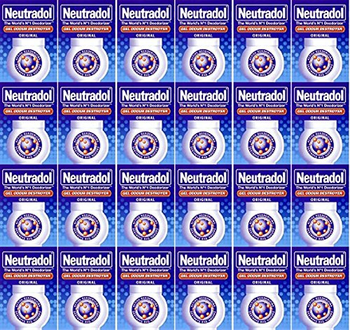 TWENTY FOURS PACKS of Neutradol Air Freshener Gel Original 140g