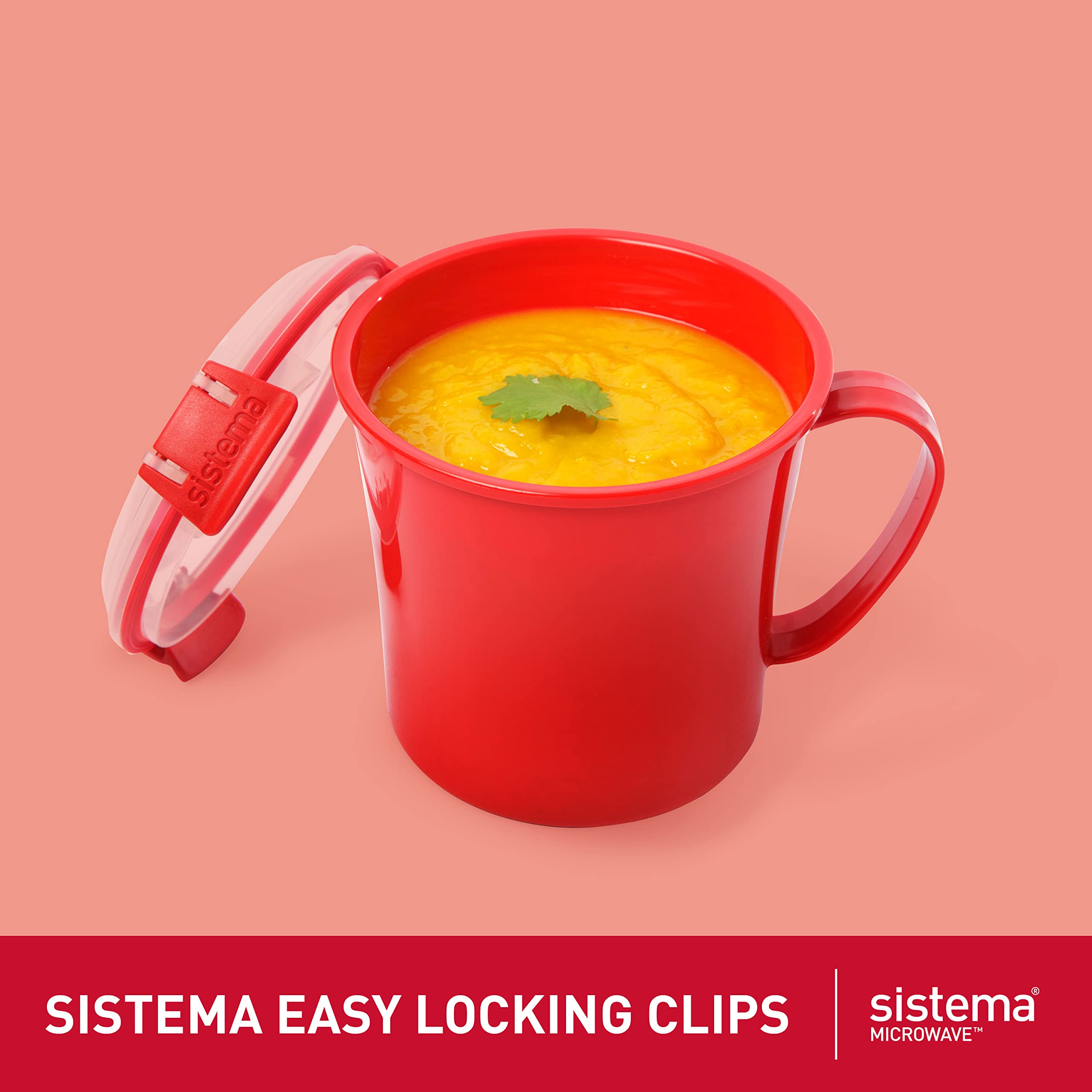 Sistema Microwave Soup Mugs