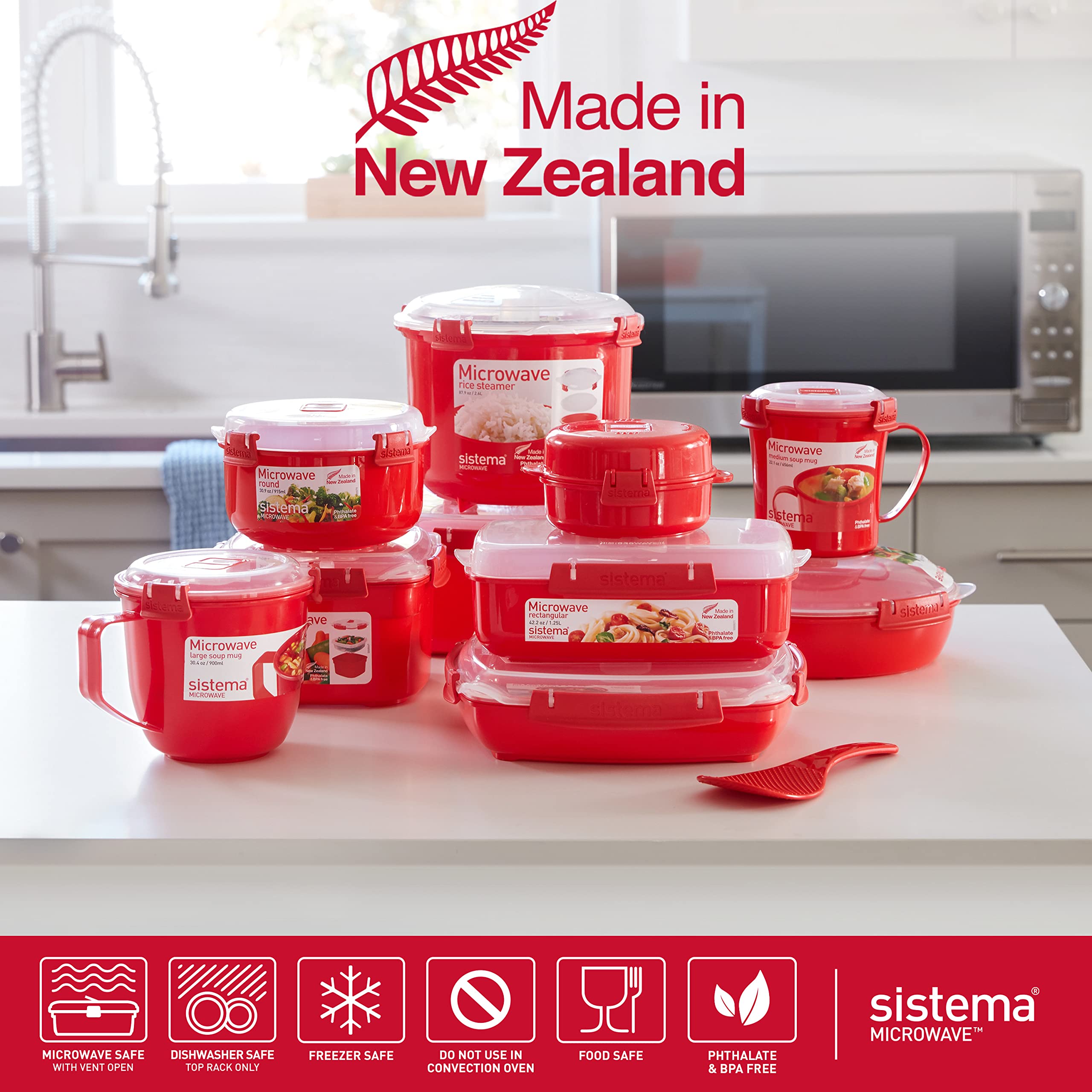 Sistema Microwave Soup Mugs