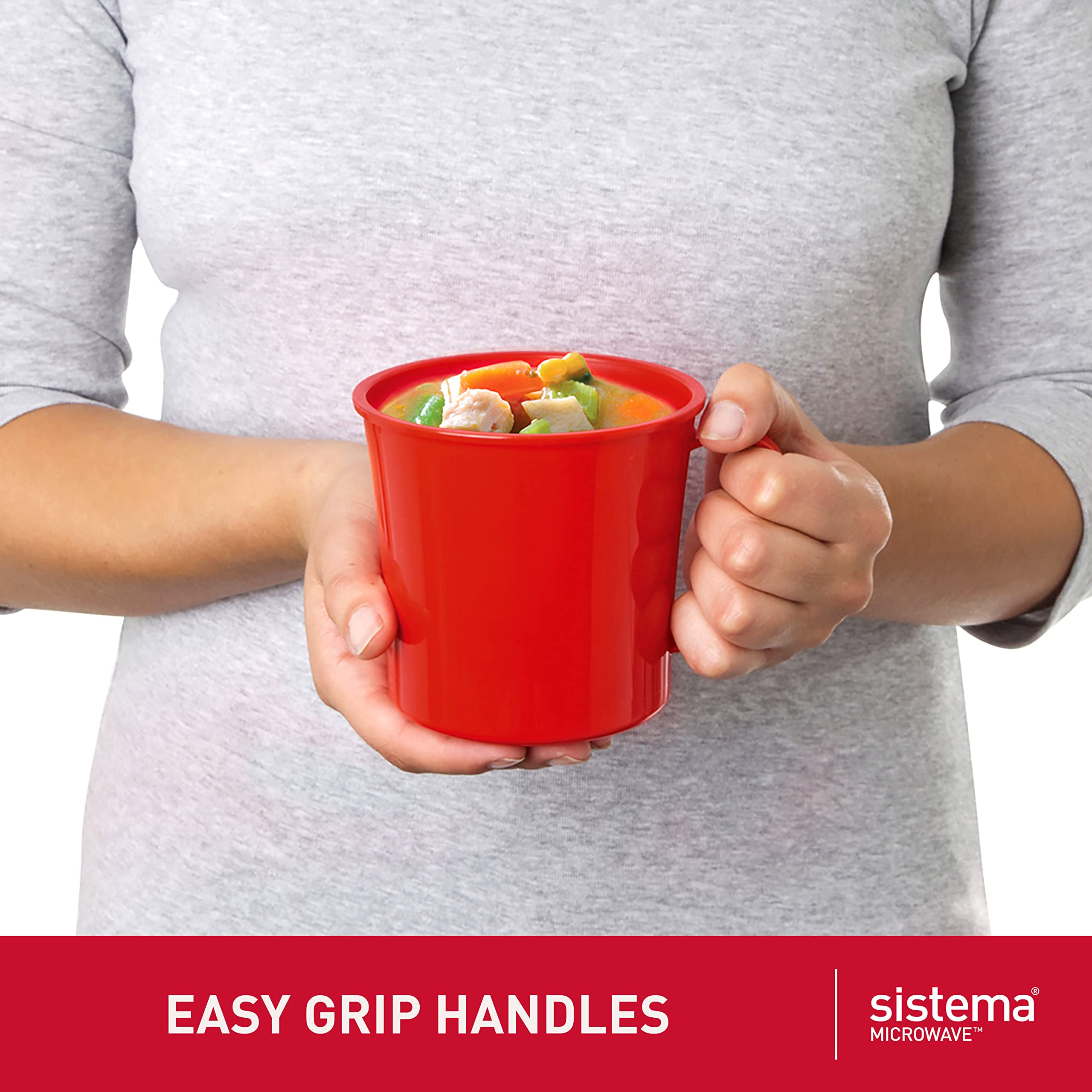 Sistema Microwave Soup Mugs